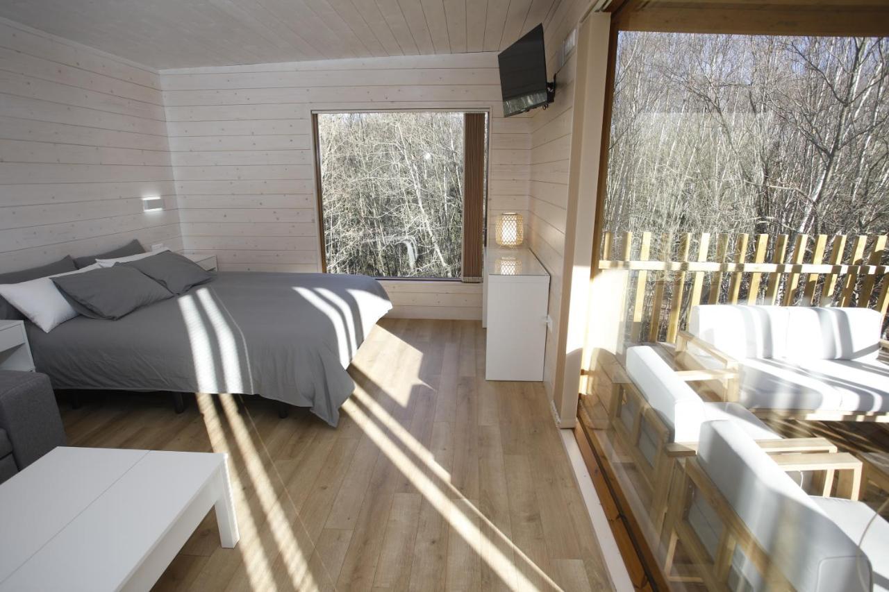 Cabanas Das Chousas Lugo Exteriör bild